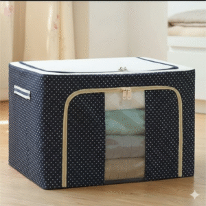 66 Litre Heavy Storage Bag – Blue White Dotted