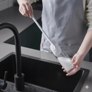 Feather Bottle Cleaning Brush