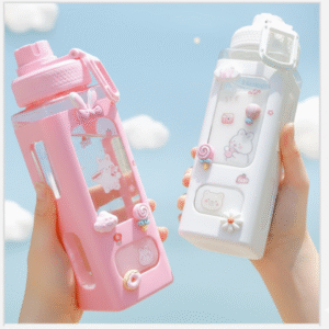 700 ml Kawali Water Bottle with Straw