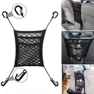 3×3 Layer Mesh Car Storage Net Organizer