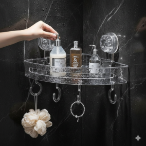 Texture Bathroom Corner Shelf