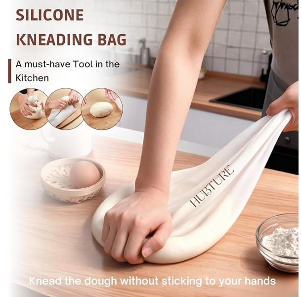 Chapathi Rolling Mat + Atta Dough Maker Bag - Image 4