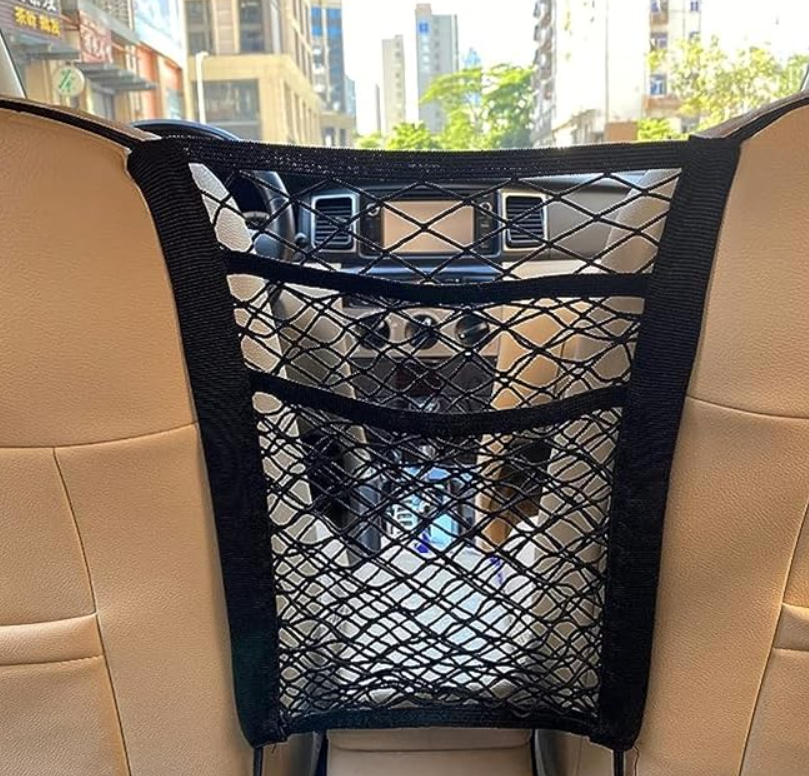 3×3 Layer Mesh Car Storage Net Organizer - Image 2