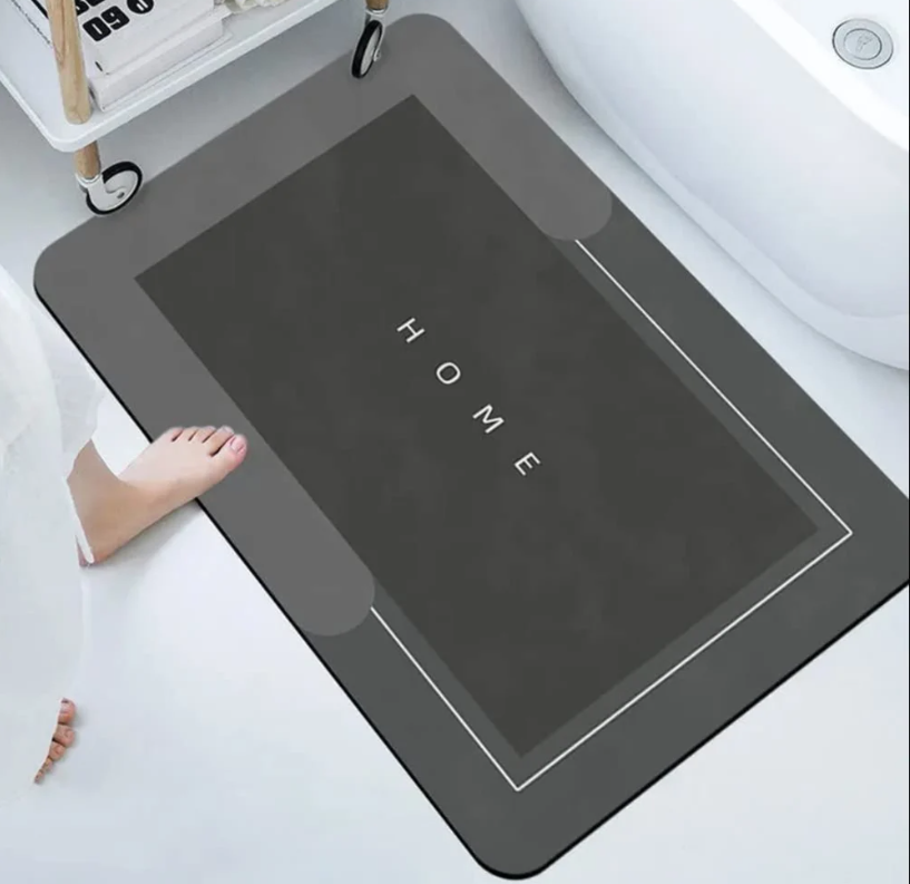 Square Bathroom Mat – Water Absorbent Floor Mat - Image 2