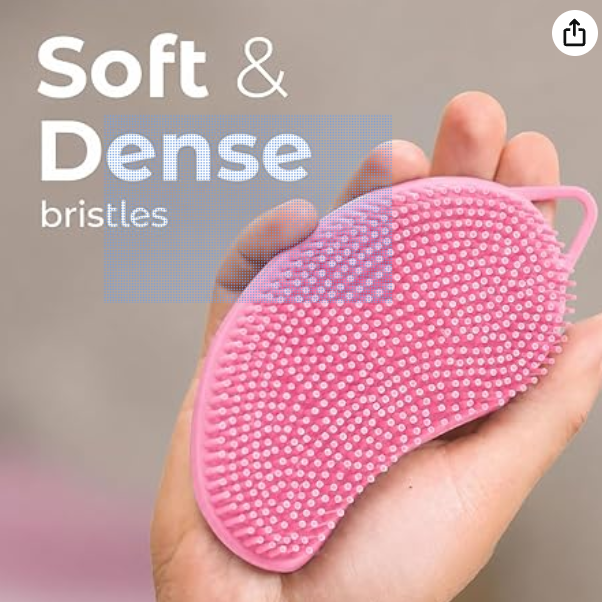 Soft Silicone Body Scrubber - Image 2