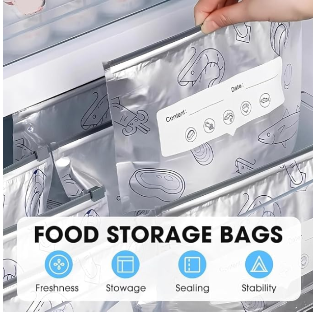 Reusable Aluminum Foil Bag (10 PCS Set) - Image 3