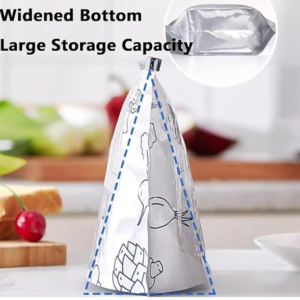 Reusable Aluminum Foil Bag (10 PCS Set)