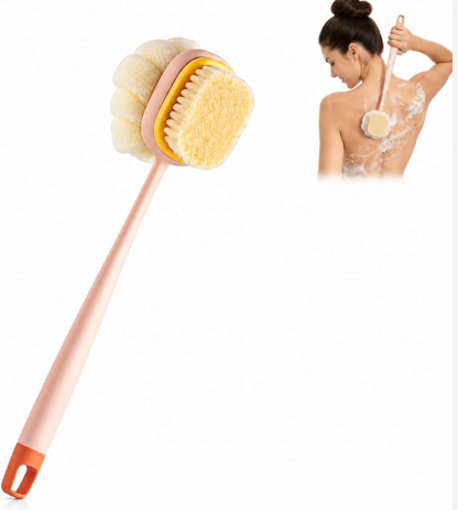 2-in-1 Brush Back Body Scrubber