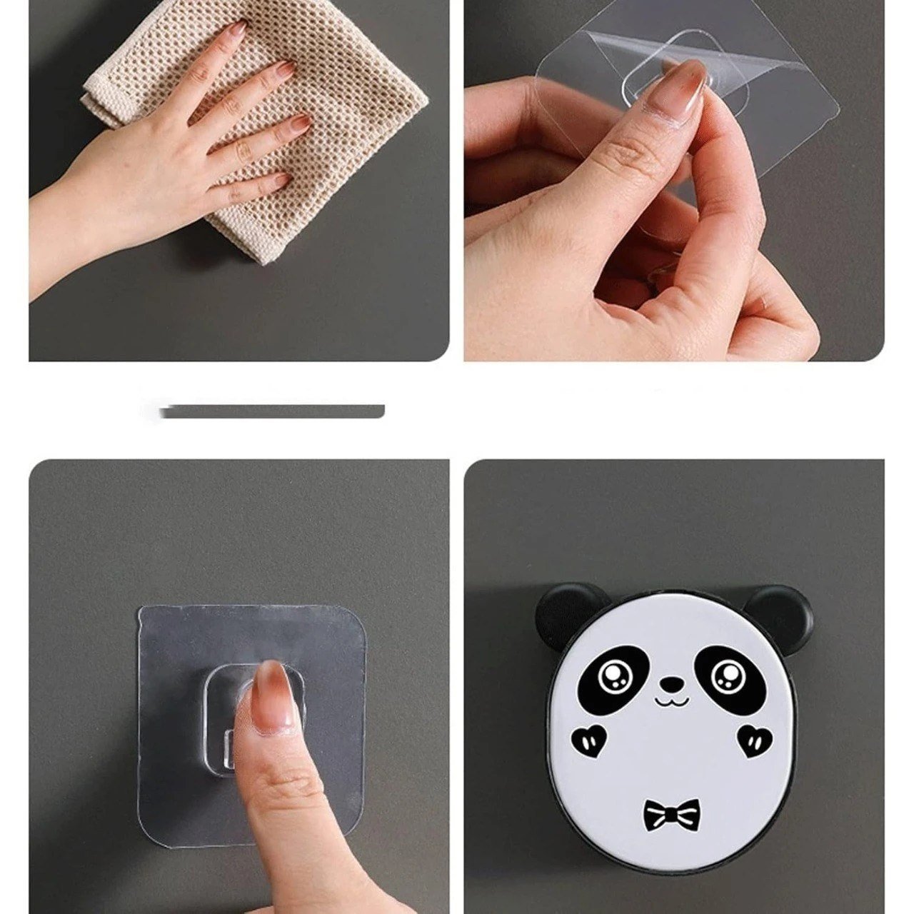 Teddy Flip Soap Box – Portable Travel Soap Case (Black / White) - Image 4