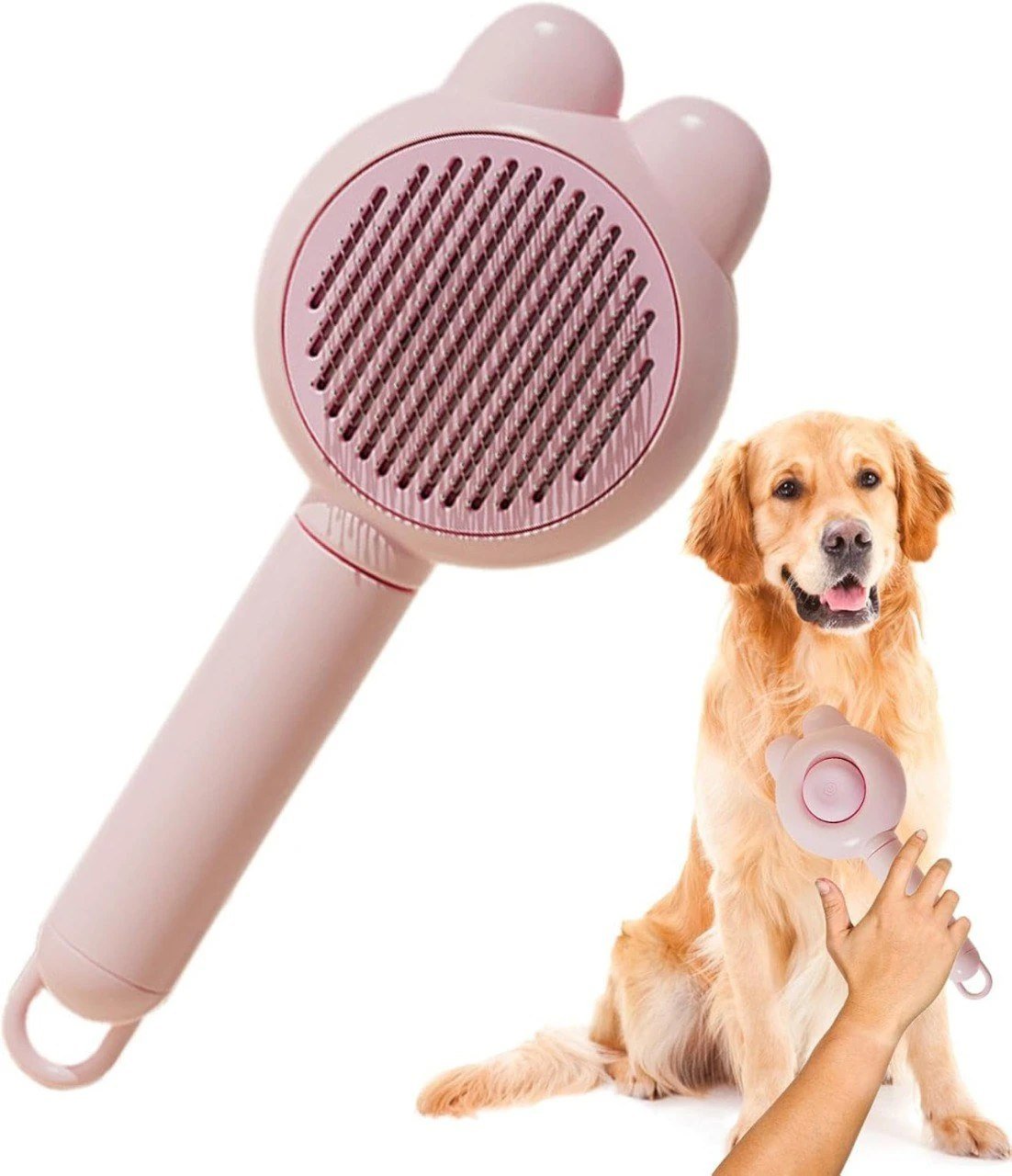 Cat Hair Comb – Pet Grooming & Fur Cleaning Brush