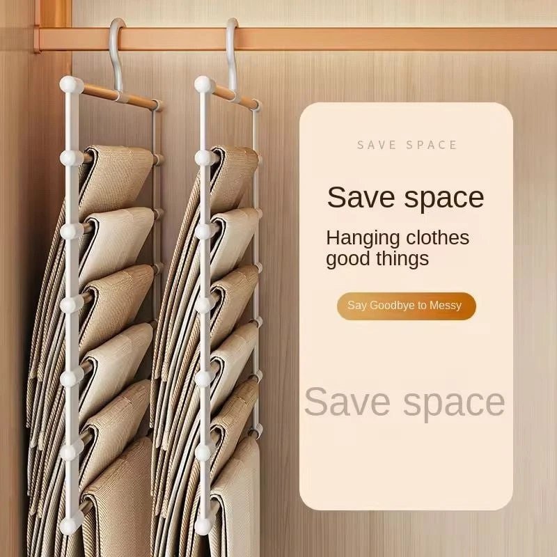Pole Fold Hanger (Multi-Layer Foldable Clothes Hanger) - Image 3