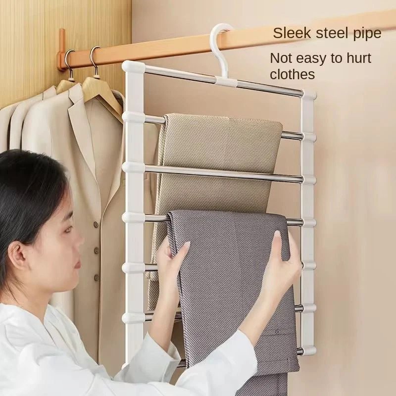Pole Fold Hanger (Multi-Layer Foldable Clothes Hanger) - Image 2