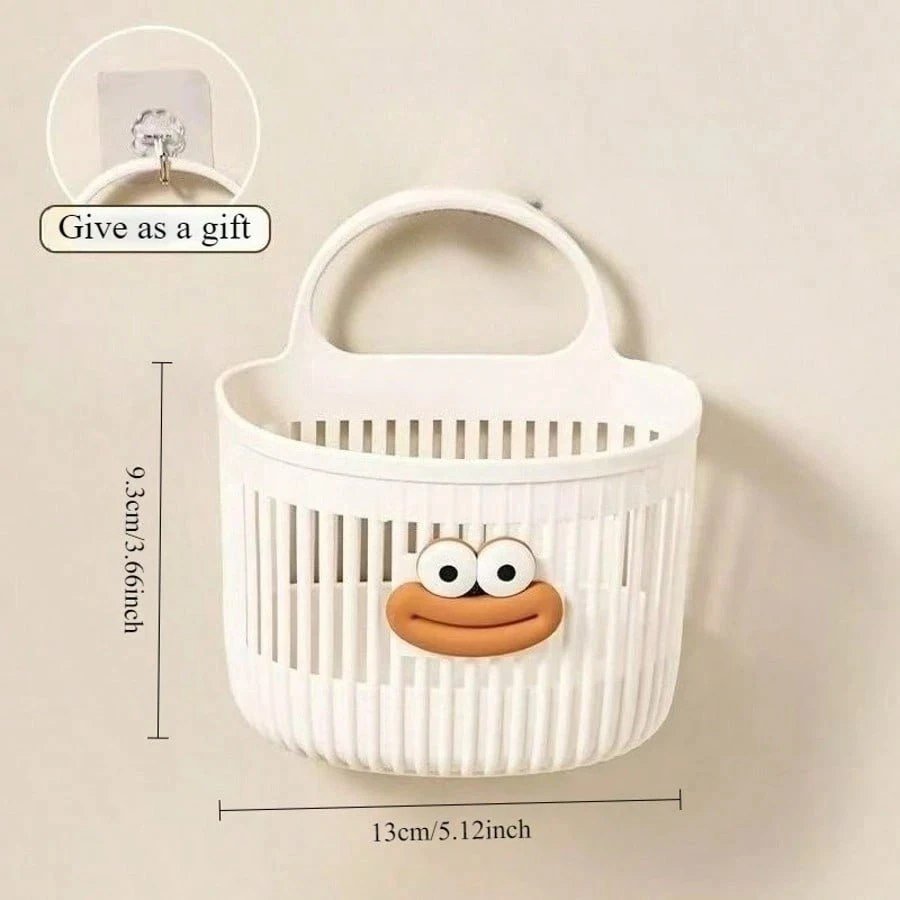 Plastic Hanging Basket – Multipurpose Wall & Kitchen Organizer (Pack of 2) - Image 3
