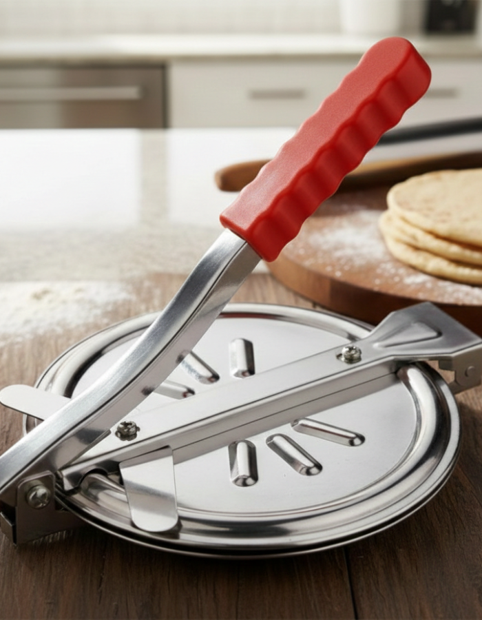 Stainless Steel Puri Maker Press Machine