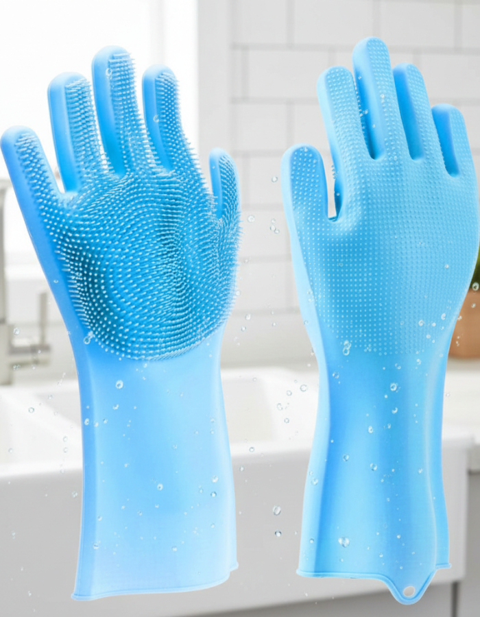Silicone Cleaning Gloves