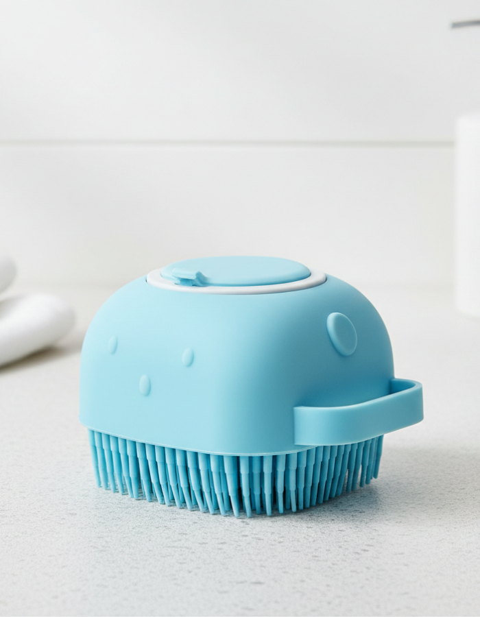 Shower Bath Brush – Sky Blue – Pack of 2