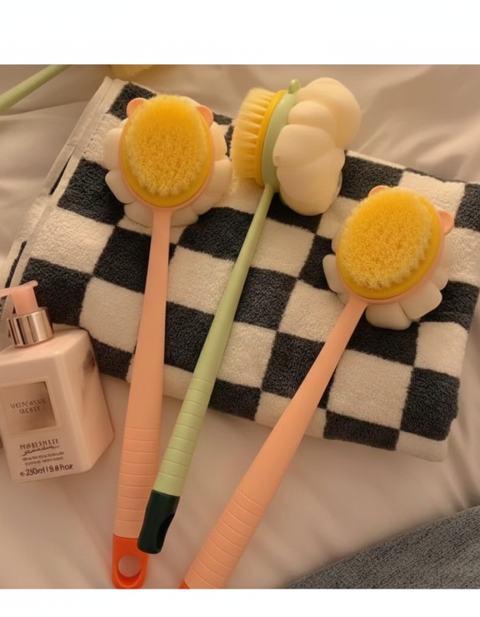 2-in-1 Brush Back Body Scrubber